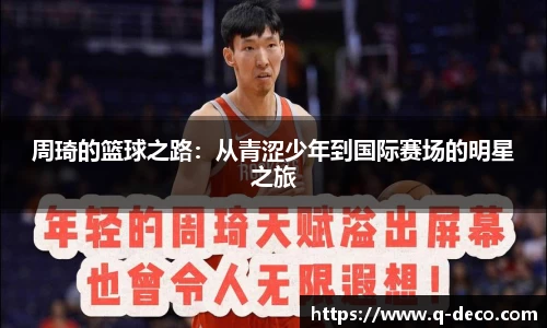 周琦的篮球之路：从青涩少年到国际赛场的明星之旅